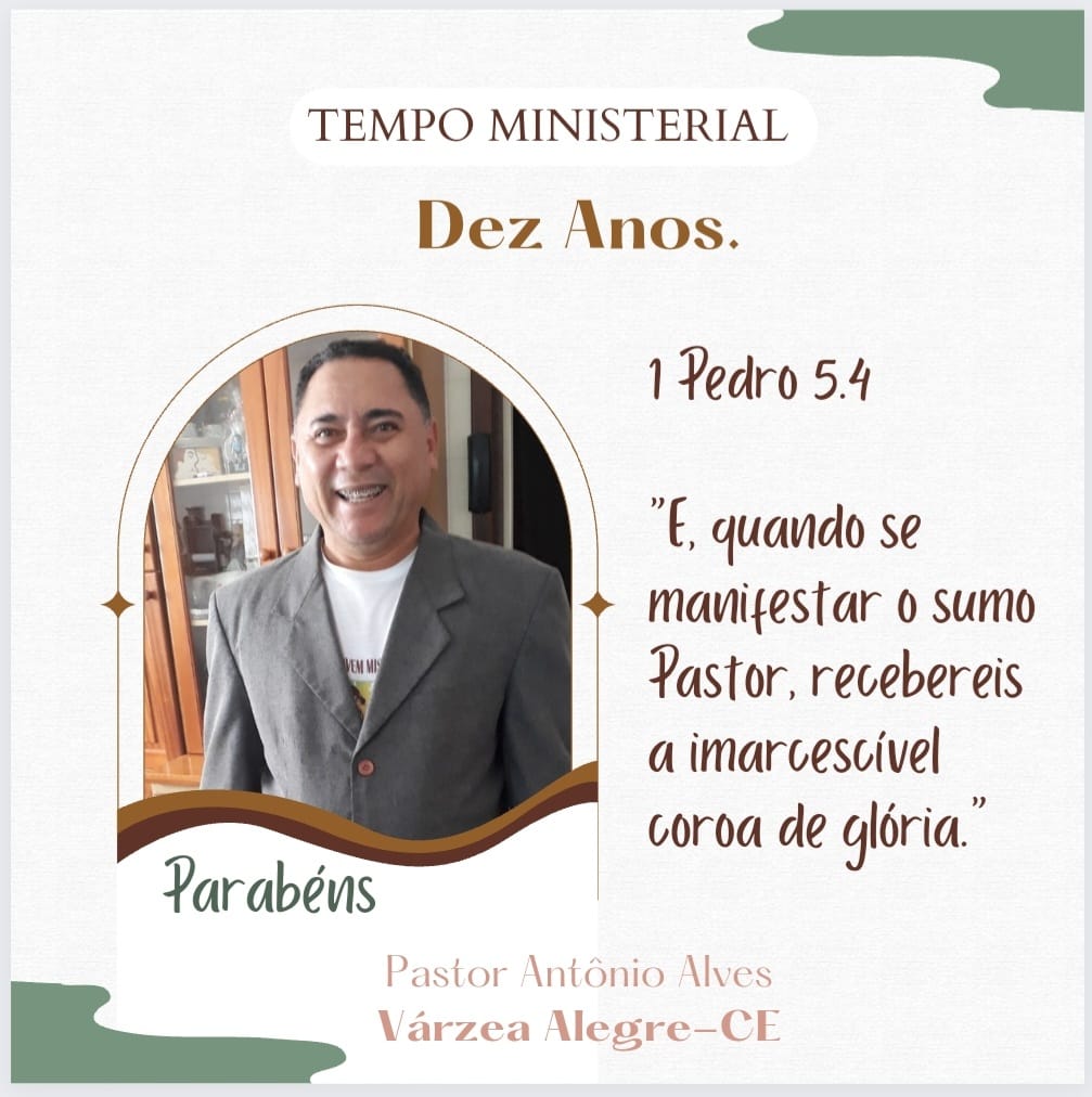 Aniversário de Tempo Ministerial – Várzea Alegre / CE